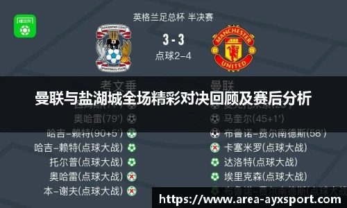 曼联与盐湖城全场精彩对决回顾及赛后分析